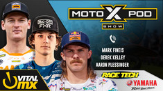 MotoXpod Show Ep317 | Aaron Plessinger, Mark Fineis, and Derek Kelley